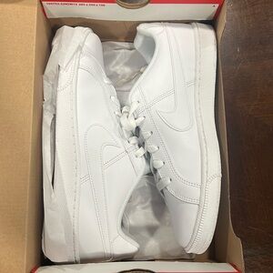 Nike Women’s All-White Low Top Sneakers